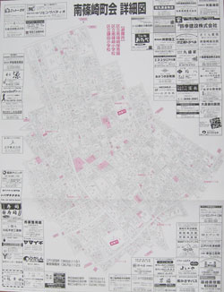 南篠崎町会詳細図が完成いたしました 南篠崎町会